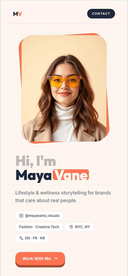 Profile preview